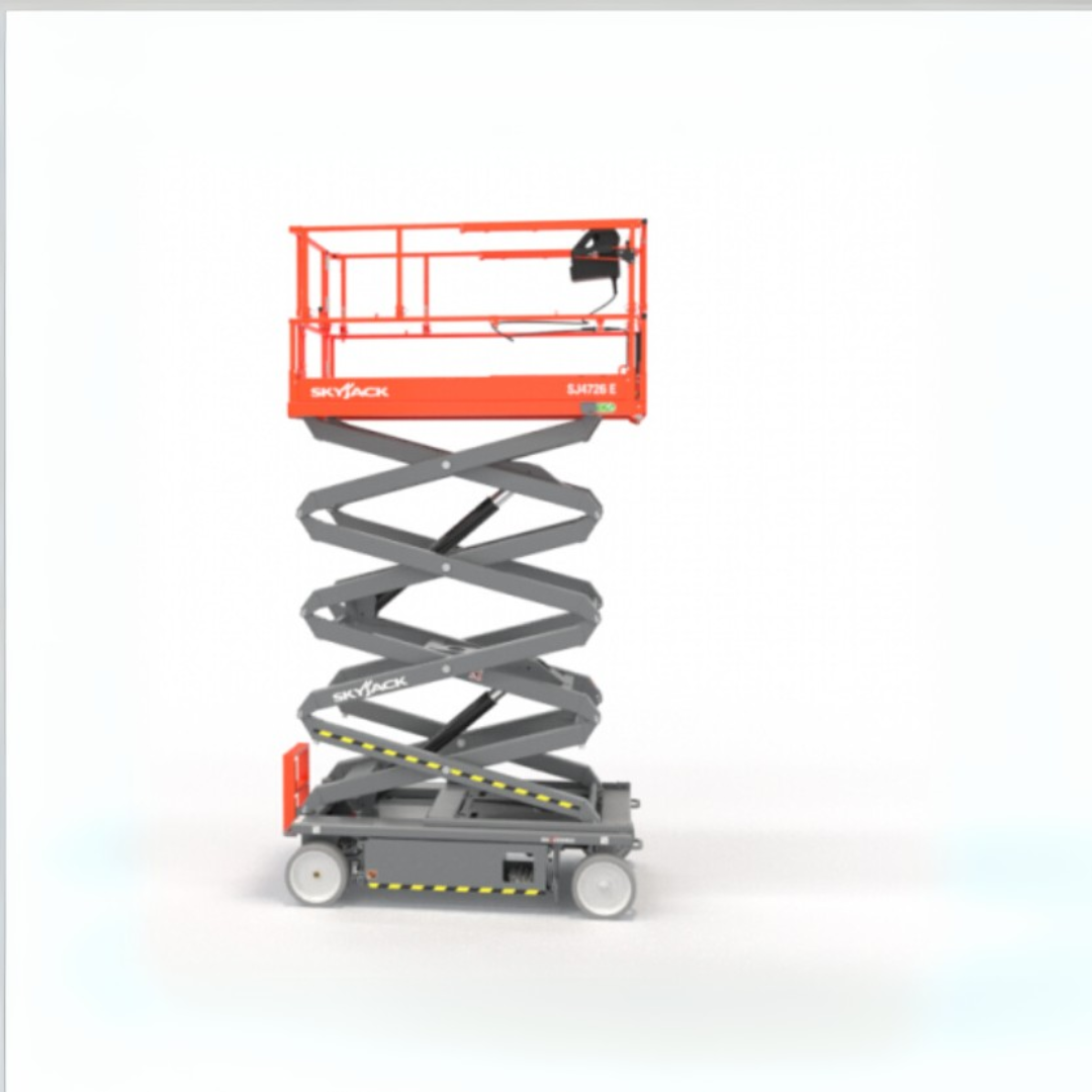 aluguel de plataforma tesoura sj-4732 aluguel de plataforma tesoura sj-4732